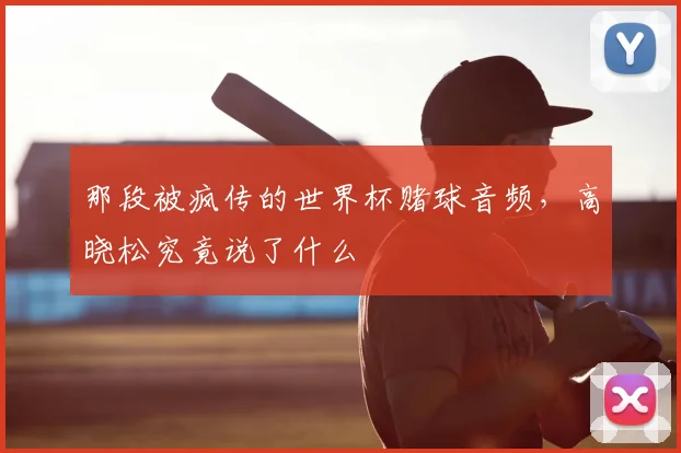 那段被疯传的世界杯赌球音频，高晓松究竟说了什么